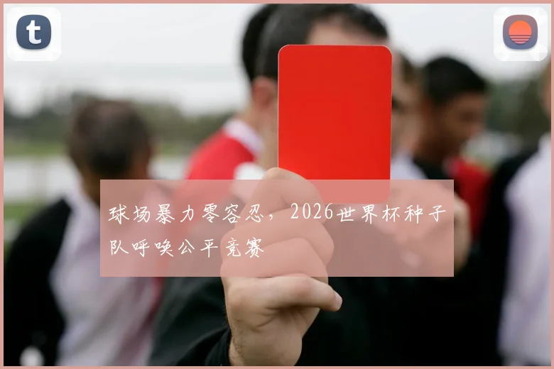 球场暴力零容忍，2026世界杯种子队呼唤公平竞赛
